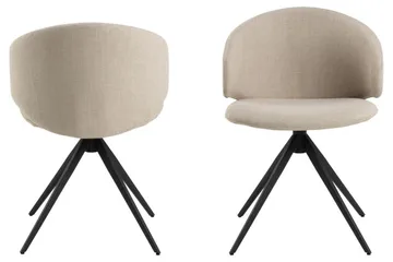 Alrakis Spisestol - Beige - Møbler - Stole & lænestole - Spisebordsstole & køkkenstole
