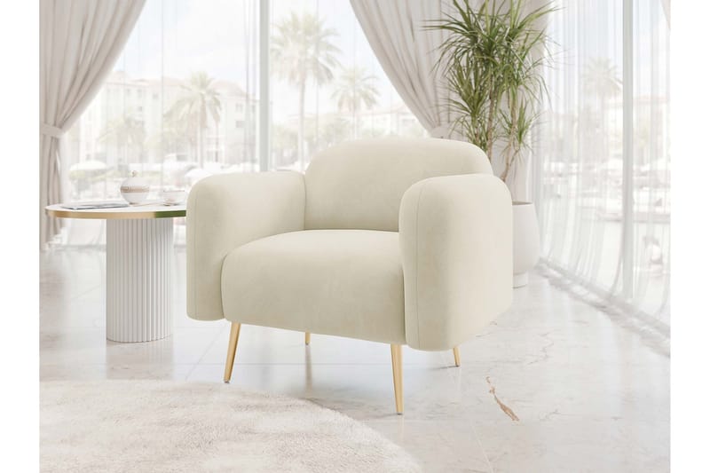 Alros Lænestol - Beige - Møbler - Stole & lænestole - Lænestole