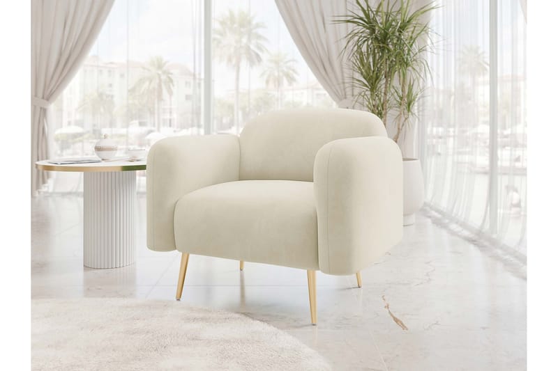 Alros Lænestol - Beige - Møbler - Stole & lænestole - Lænestole