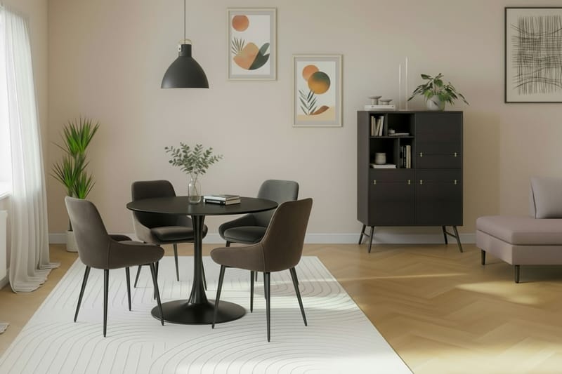 Alsarp Køkkenstol - Brun - Møbler - Stole & lænestole - Spisebordsstole & køkkenstole