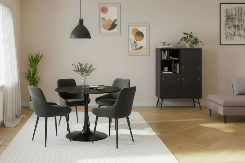 Alsarp Køkkenstol - Grå - Møbler - Stole & lænestole - Spisebordsstole & køkkenstole