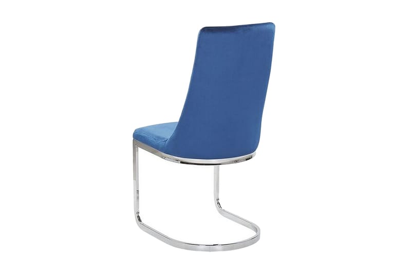Altoona Spisebordsstol 2stk - Velour/Marineblå - Spisebordsstole & køkkenstole