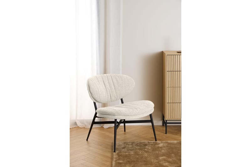 Alzirr Lounge-stol - Beige - Møbler - Stole & lænestole - Lænestole
