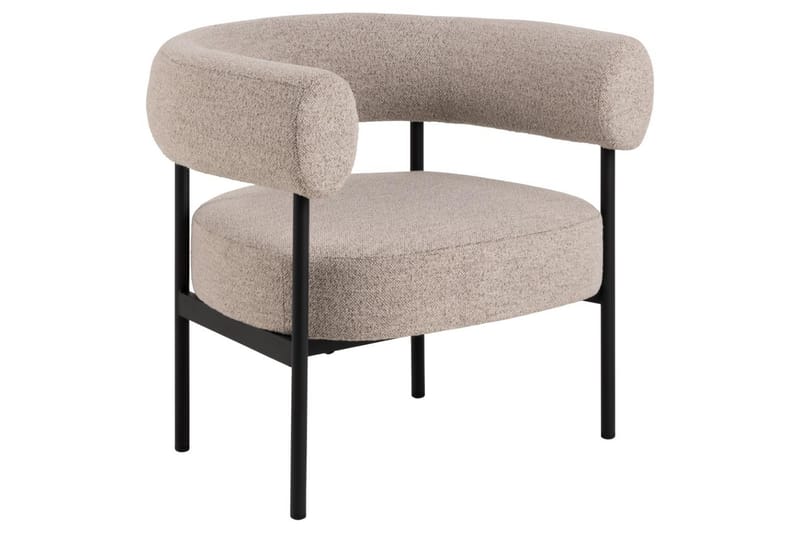 Ambiya Lounge-stol - Beige - Møbler - Stole & lænestole - Lænestole