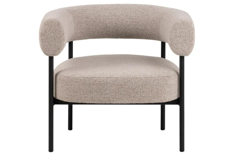 Ambiya Lounge-stol - Beige - Møbler - Stole & lænestole - Lænestole