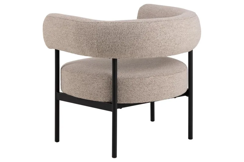 Ambiya Lounge-stol - Beige - Møbler - Stole & lænestole - Lænestole