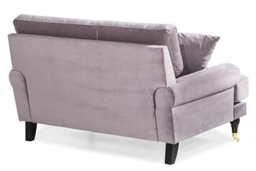 Andrew Loveseat Velour - Lilla/Messing - Møbler - Stole & lænestole - Lænestole