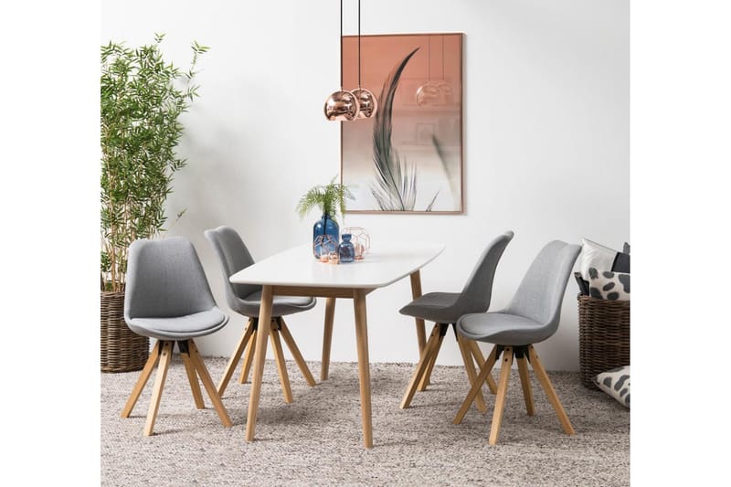 Andros Spisestol - Grå - Møbler - Stole & lænestole - Spisebordsstole & køkkenstole
