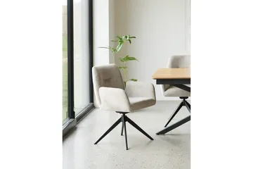 Annabela Lænestol - Beige - Møbler - Stole & lænestole - Spisebordsstole & køkkenstole