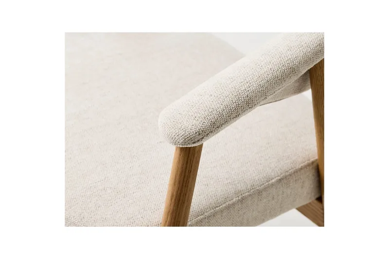 Ansari Lænestol - Beige - Møbler - Stole & lænestole - Spisebordsstole & køkkenstole