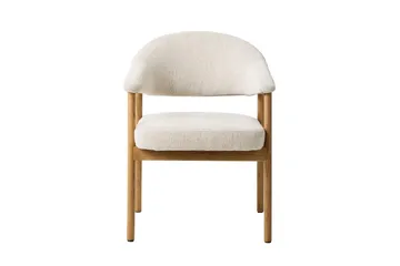 Ansari Lænestol - Beige - Møbler - Stole & lænestole - Spisebordsstole & køkkenstole