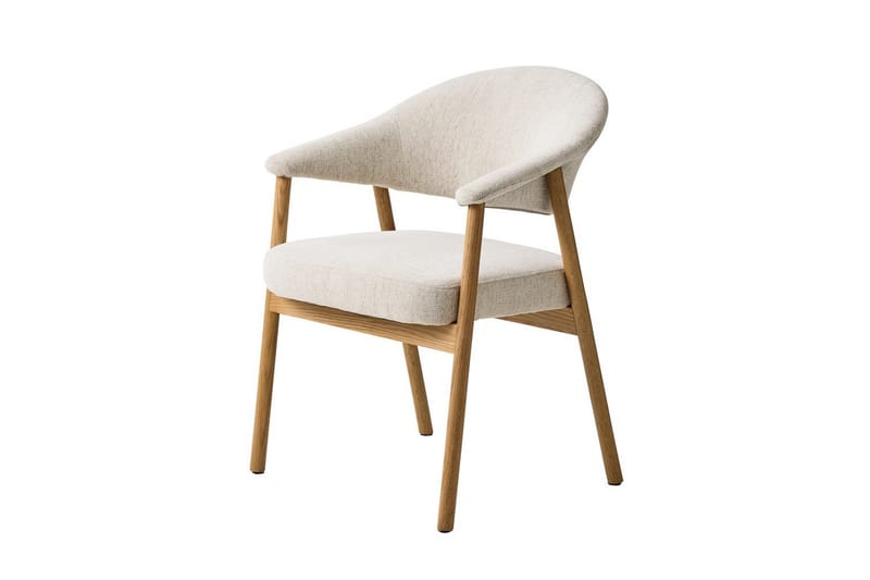 Ansari Lænestol - Beige - Møbler - Stole & lænestole - Spisebordsstole & køkkenstole