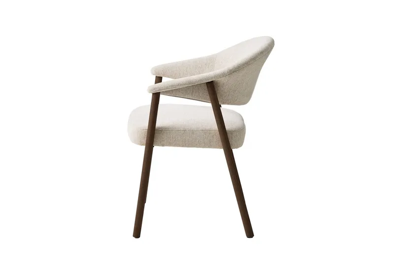 Ansari Lænestol - Beige - Møbler - Stole & lænestole - Spisebordsstole & køkkenstole