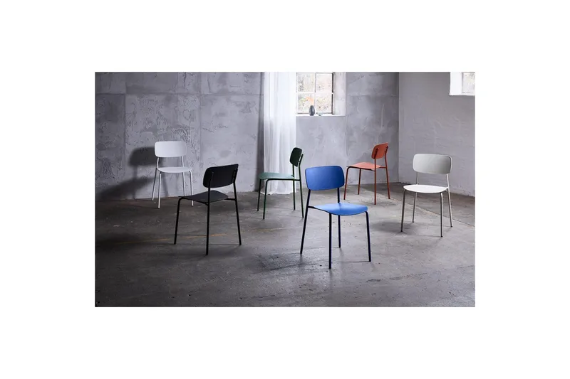 Anser Spisebordsstol - Blå - Møbler - Stole & lænestole - Spisebordsstole & køkkenstole