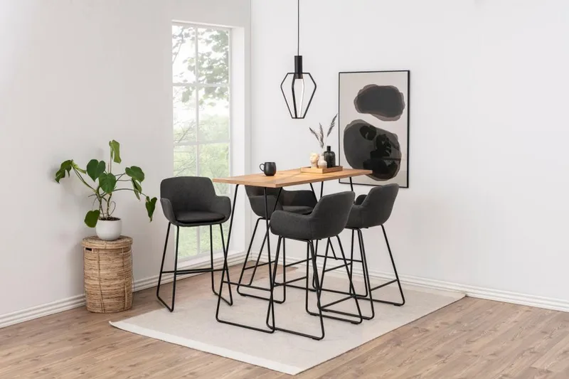 Anthos Barstol 100 cm - Grå - Møbler - Stole & lænestole - Barstole