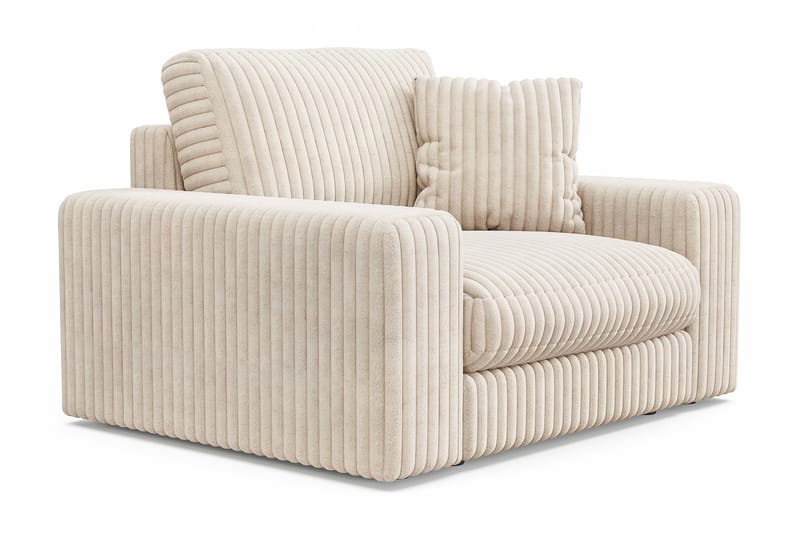 Arken Lyx Dyb Lænestol i Manchester - Beige - Møbler - Stole & lænestole - Lænestole