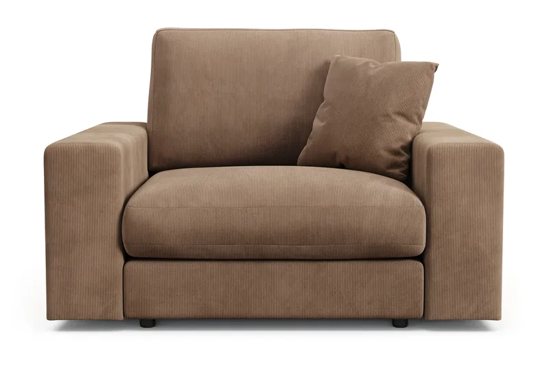 Arken Lyx Dyb Lænestol i Manchester - Brun - Møbler - Stole & lænestole - Lænestole