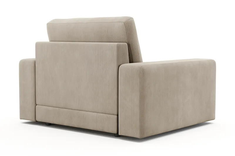 Arken Lyx Dyb Lænestol i Manchester - Greige - Møbler - Stole & lænestole - Lænestole