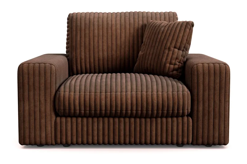 Arken Lyx Dyb Lænestol i Manchester - Mørkebrun - Møbler - Stole & lænestole - Lænestole