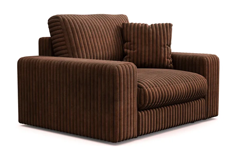 Arken Lyx Dyb Lænestol i Manchester - Mørkebrun - Møbler - Stole & lænestole - Lænestole