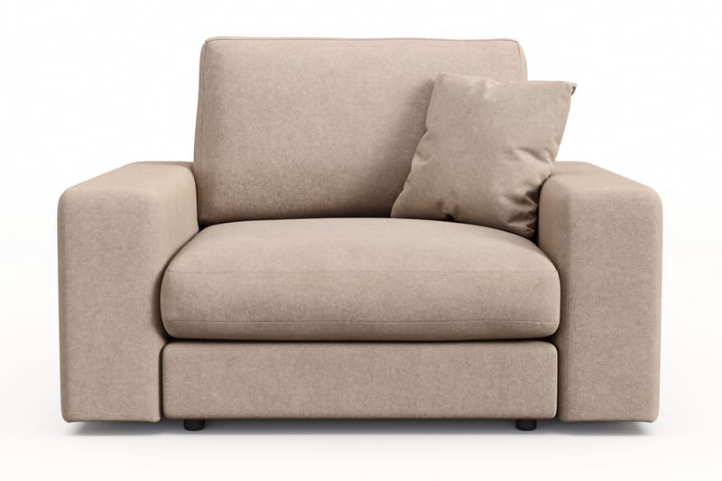 Arken Lyx Dyb Lænestol i stof - Beige - Møbler - Stole & lænestole - Lænestole