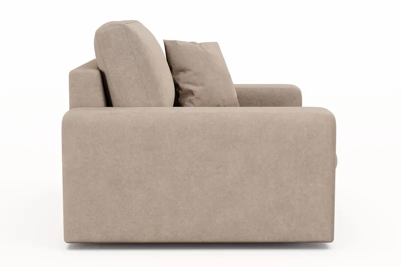 Arken Lyx Dyb Lænestol i stof - Beige - Møbler - Stole & lænestole - Lænestole