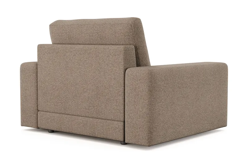 Arken Lyx Dyb Lænestol i stof - Brun - Møbler - Stole & lænestole - Lænestole