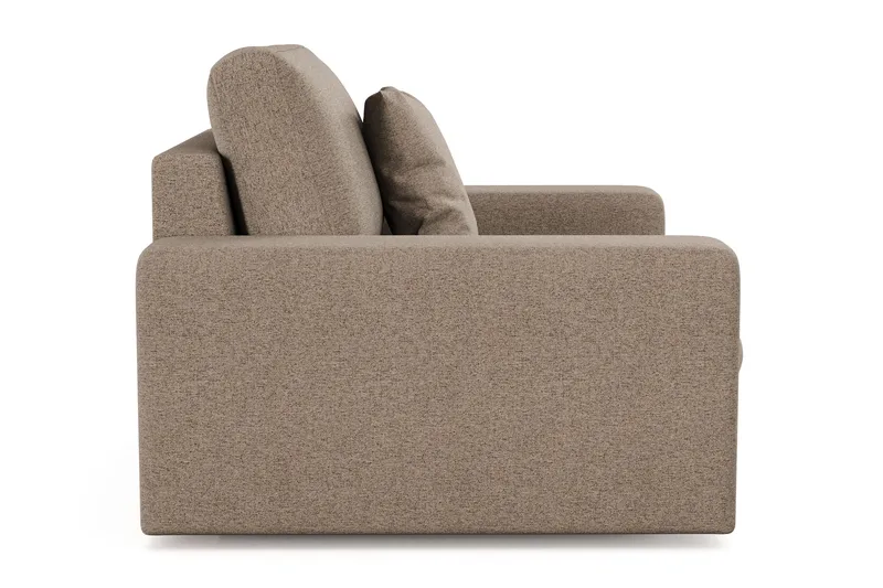 Arken Lyx Dyb Lænestol i stof - Brun - Møbler - Stole & lænestole - Lænestole