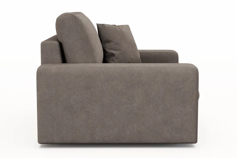 Arken Lyx Dyb Lænestol i stof - Brun - Møbler - Stole & lænestole - Lænestole