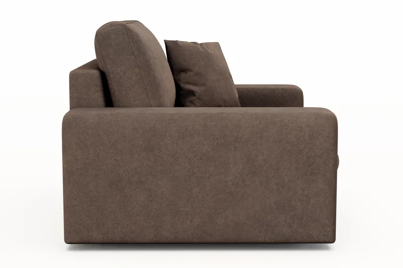 Arken Lyx Dyb Lænestol i stof - Brun - Møbler - Stole & lænestole - Lænestole