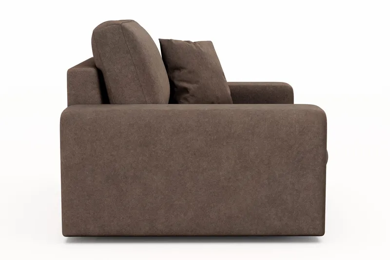 Arken Lyx Dyb Lænestol i stof - Brun - Møbler - Stole & lænestole - Lænestole