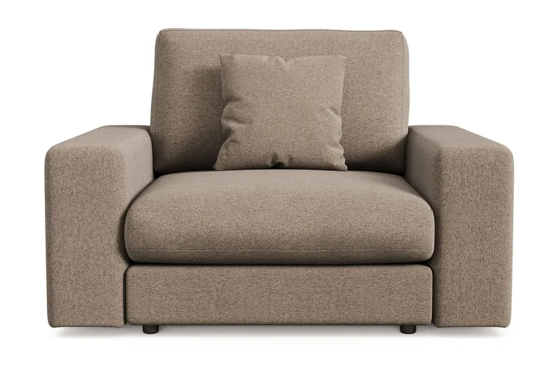 Arken Lyx Dyb Lænestol i stof, Brun