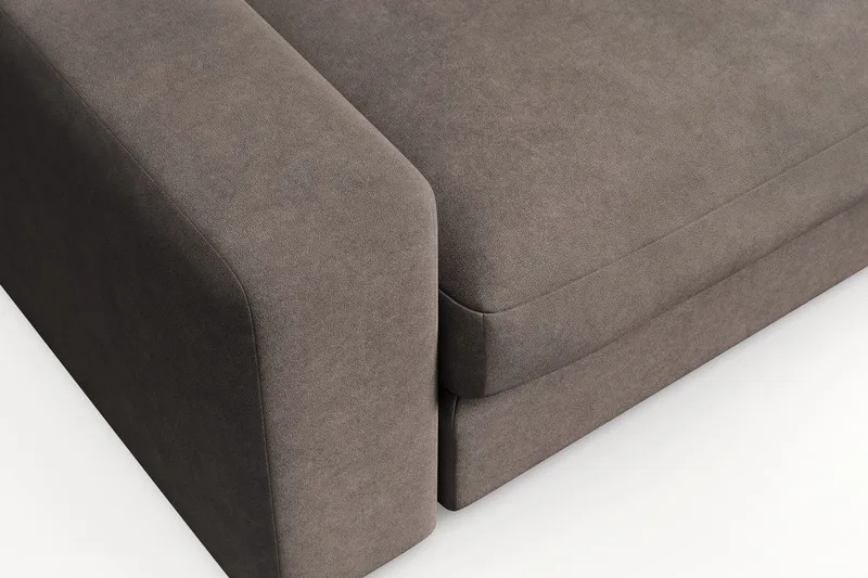 Arken Lyx Dyb Lænestol i stof - Brun - Møbler - Stole & lænestole - Lænestole