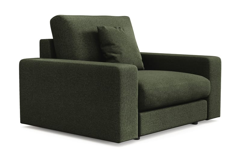 Arken Lyx Dyb Lænestol i stof - Grøn - Møbler - Stole & lænestole - Lænestole