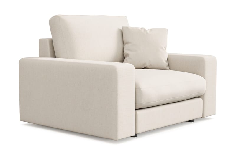 Arken Lyx Dyb Lænestol i stof - Lys beige - Møbler - Stole & lænestole - Lænestole
