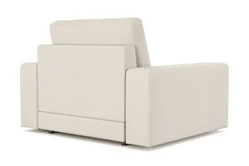 Arken Lyx dyb lænestol i stof - Lys beige - Møbler - Stole & lænestole - Lænestole