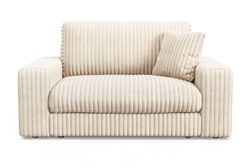 Arken Lyx Stor Dyb Lænestol i Manchester, Beige