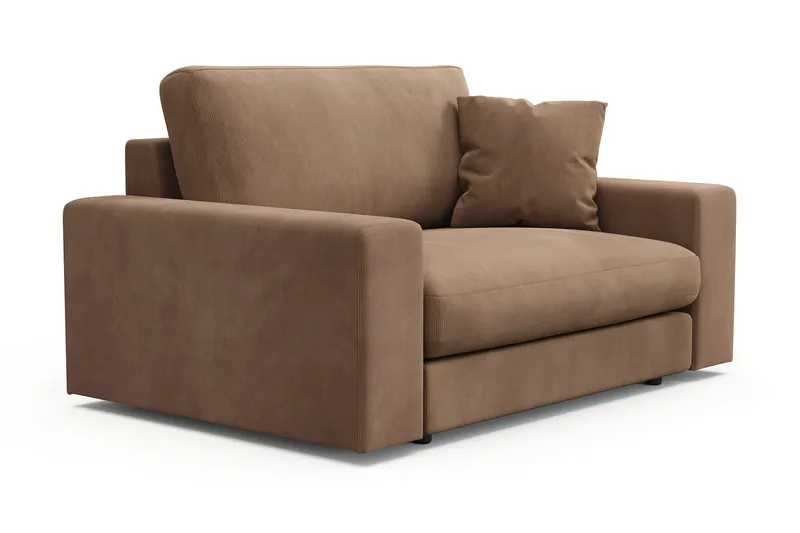 Arken Lyx Stor Dyb Lænestol i Manchester - Brun - Møbler - Stole & lænestole - Lænestole