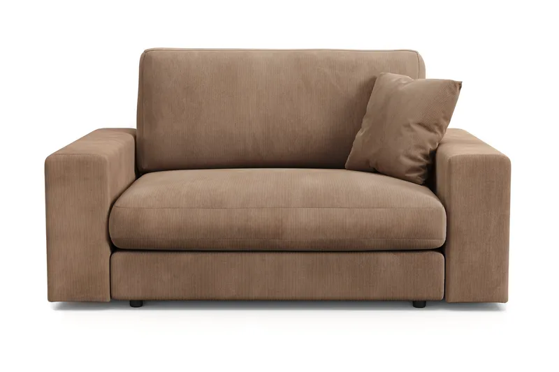 Arken Lyx Stor Dyb Lænestol i Manchester, Brun