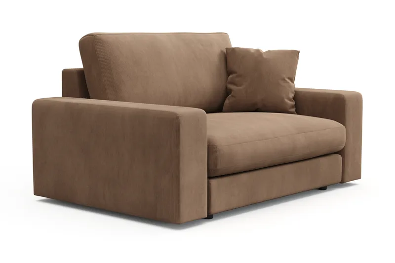 Arken Lyx Stor Dyb Lænestol i Manchester - Brun - Møbler - Stole & lænestole - Lænestole