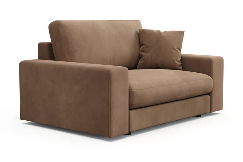 Arken Lyx Stor Dyb Lænestol i Manchester - Brun - Møbler - Stole & lænestole - Lænestole