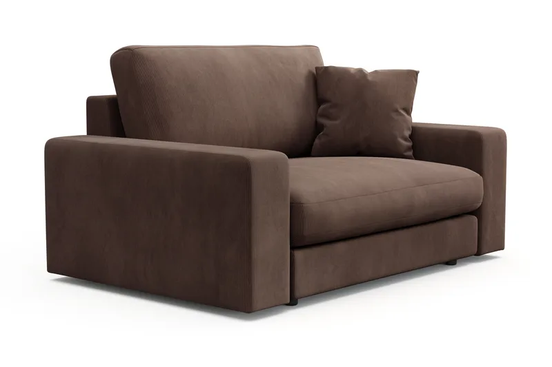 Arken Lyx Stor Dyb Lænestol i Manchester - Brun - Møbler - Stole & lænestole - Lænestole