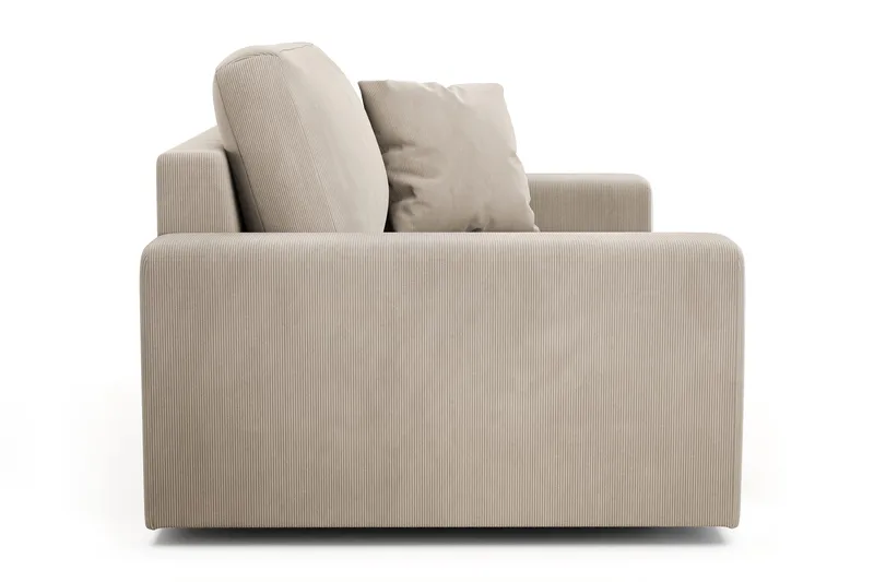 Arken Lyx Stor Dyb Lænestol i Manchester - Greige - Møbler - Stole & lænestole - Lænestole