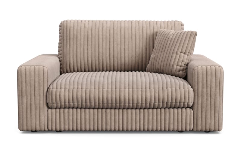 Arken Lyx Stor Dyb Lænestol i Manchester - Greige - Møbler - Stole & lænestole - Lænestole