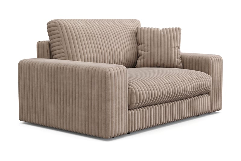 Arken Lyx Stor Dyb Lænestol i Manchester - Greige - Møbler - Stole & lænestole - Lænestole