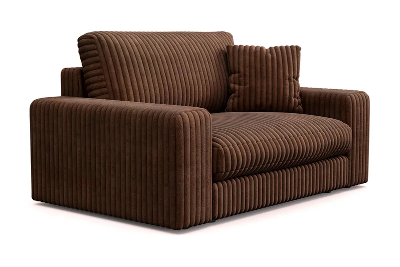 Arken Lyx Stor Dyb Lænestol i Manchester - Mørkebrun - Møbler - Stole & lænestole - Lænestole