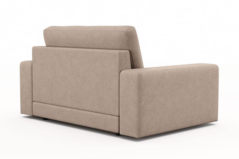 Arken Lyx Stor Dyb Lænestol i stof - Beige - Møbler - Stole & lænestole - Lænestole