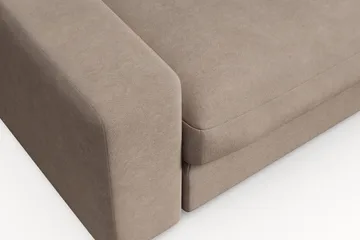 Arken Lyx Stor Dyb Lænestol i stof - Beige - Møbler - Stole & lænestole - Lænestole