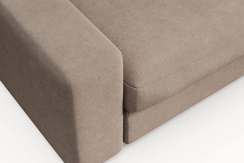Arken Lyx Stor Dyb Lænestol i stof - Beige - Møbler - Stole & lænestole - Lænestole