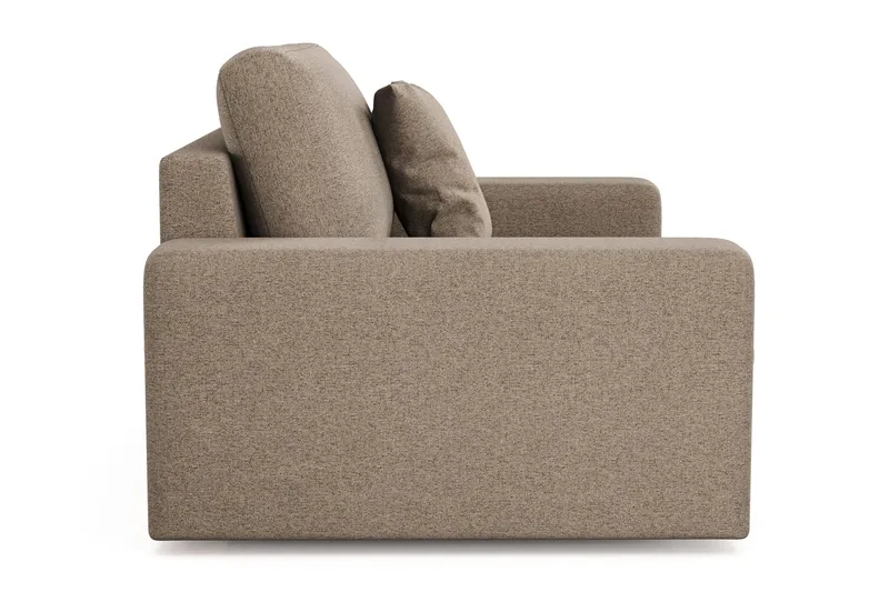 Arken Lyx Stor Dyb Lænestol i stof - Brun - Møbler - Stole & lænestole - Lænestole